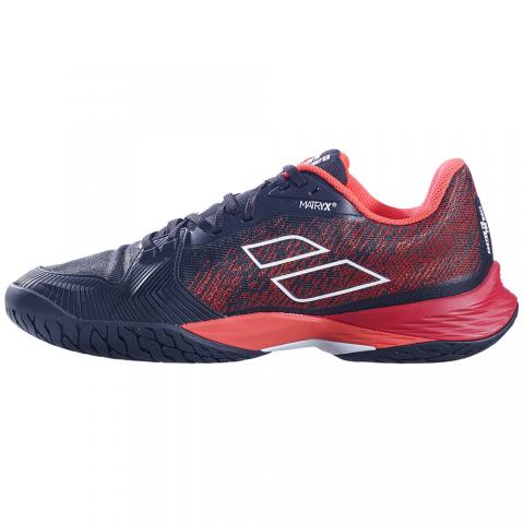 Chaussures Tennis Babolat Jet Mach 3 Toutes Surfaces Homme Noir/Rouge 23694