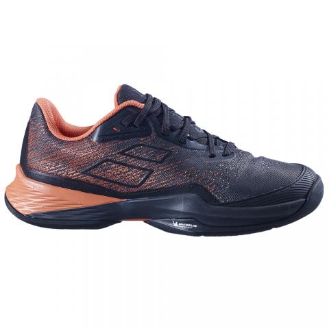 Chaussures Tennis Babolat Jet Mach 3 Toutes Surfaces Femme Noir/Orange 23728