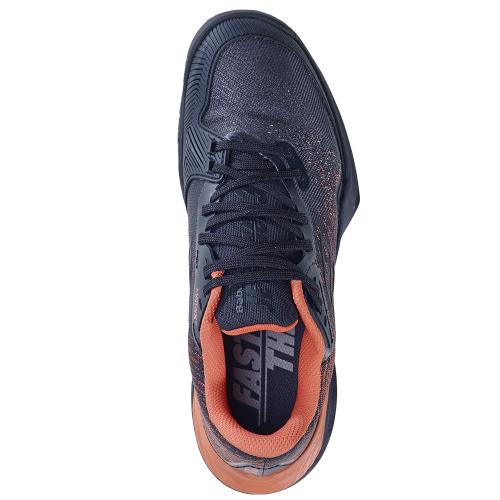 Chaussures Tennis Babolat Jet Mach 3 Toutes Surfaces Femme Noir/Orange 23730
