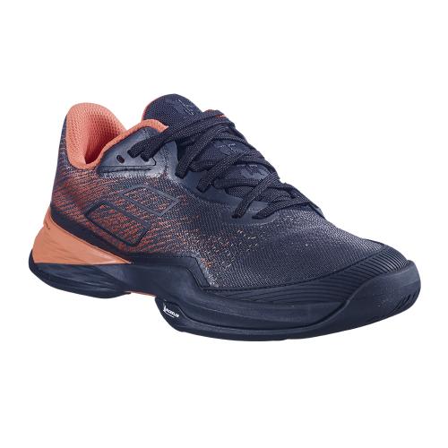 Chaussures Tennis Babolat Jet Mach 3 Toutes Surfaces Femme Noir/Orange 23731