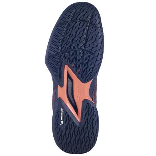 Chaussures Tennis Babolat Jet Mach 3 Toutes Surfaces Femme Noir/Orange 23732