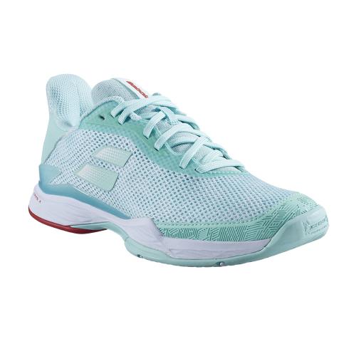 Chaussures Tennis Babolat Jet Tere Toutes Surfaces Femme Bleu/Blanc 23746