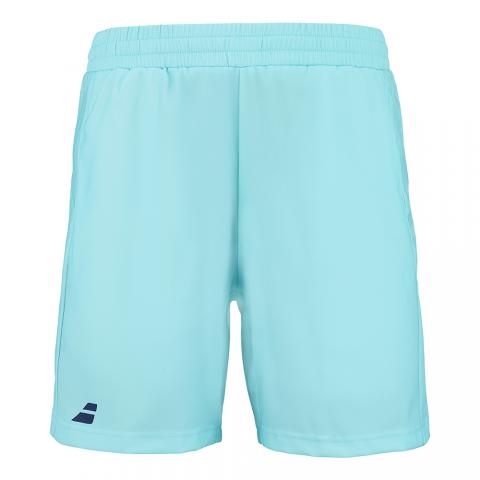 Short Babolat Play Garçon Blanc/Bleu 23811