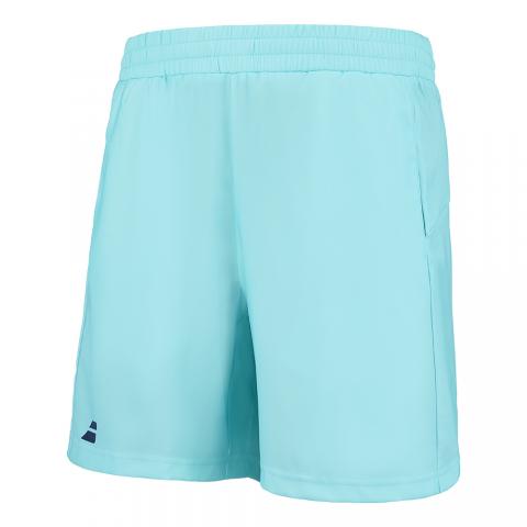 Short Babolat Play Garçon Blanc/Bleu 23813