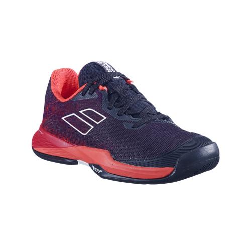 Chaussures Tennis Babolat Jet Match 3 Toutes Surfaces Junior Noir/Rouge 23817