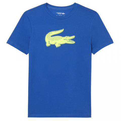 Tee-Shirt Lacoste TH2042 Homme Bleu/Jaune 24249