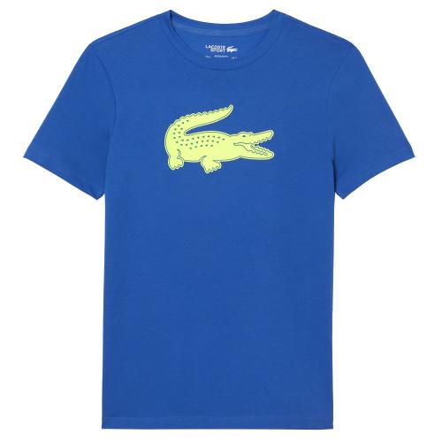 Tee-Shirt Lacoste TH2042 Homme Bleu/Jaune 24249