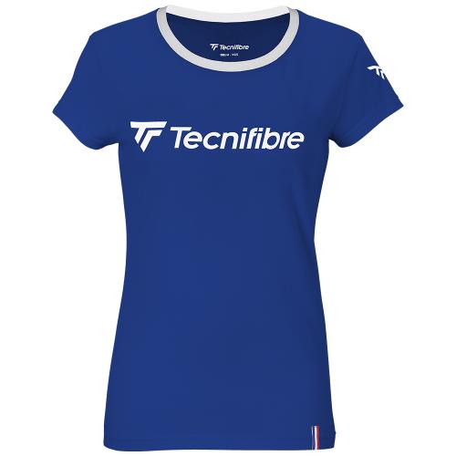 Tee-shirt Tecnifibre Cotton Femme Bleu 24284