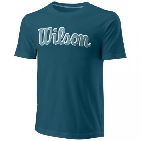 Tee-Shirt Wilson Script Eco Slimfit Homme Bleu 24355