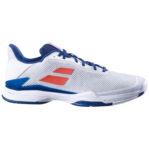 Chaussures Tennis Babolat Jet Tere Toutes Surfaces Homme Blanc/Bleu 24468