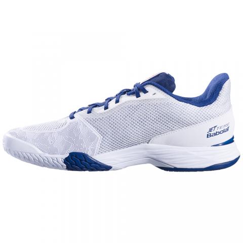 Chaussures Tennis Babolat Jet Tere Toutes Surfaces Homme Blanc/Bleu 24469