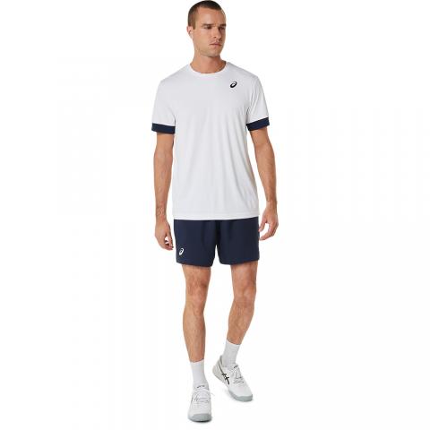 Short Asics Court Performance Homme Bleu Marine 24620