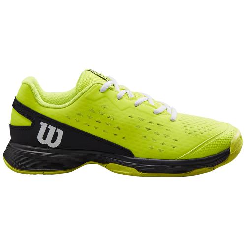 Chaussures Tennis Wilson Rush Pro L Toutes Surfaces Junior Jaune 24728