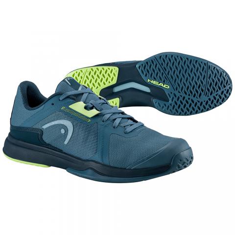 Chaussures Tennis Head Sprint Team 3.5 Toutes Surfaces Homme Bleu/Vert 24786