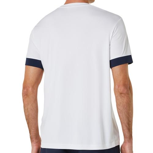 Tee-shirt Asics Court SS Homme Blanc 24792