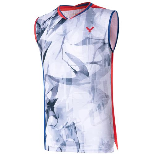 Débardeur Victor T-35003 D Homme Bleu/Rouge 24920