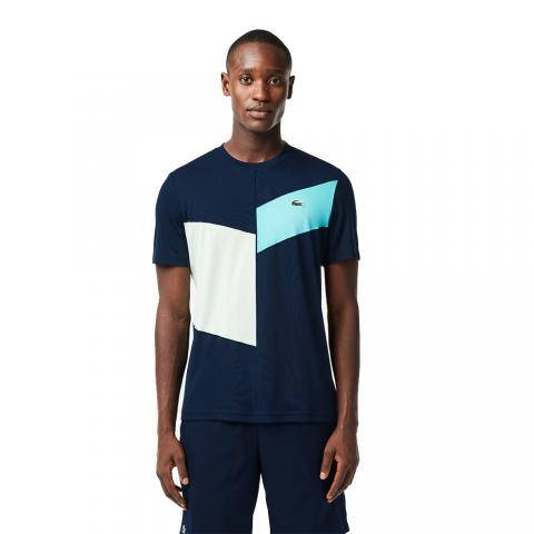 Tee-Shirt Lacoste TH1797 Homme Bleu 25008