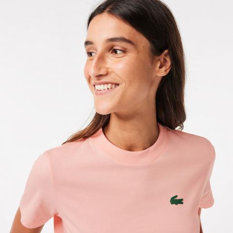 Tee-shirt Lacoste TF9246 Femme Rose 25127