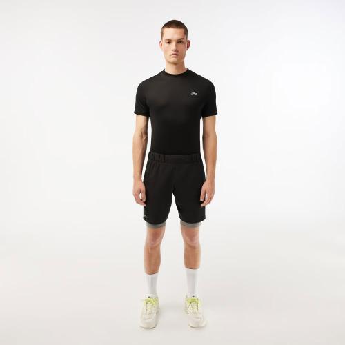 Short Lacoste GH5215 Homme Noir/Gris 25138