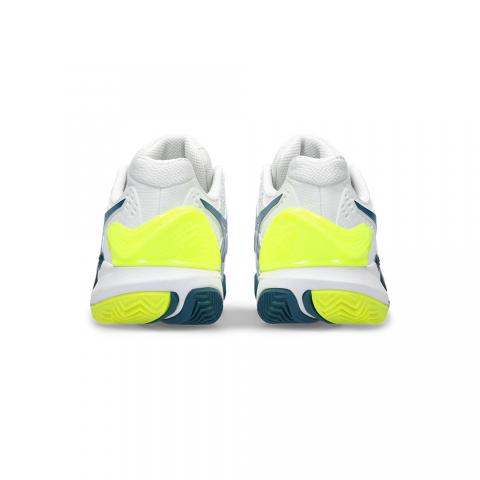 Chaussures Tennis Asics Gel Resolution 9 Terre Battue Homme Blanc/Bleu