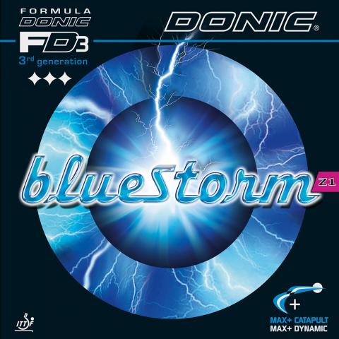 Revêtement Donic Bluestorm Z1 Rouge