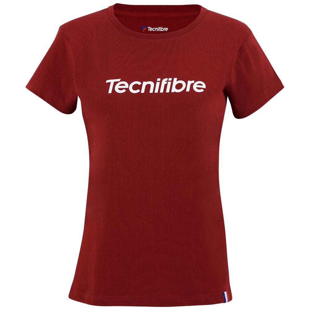 Tee-Shirt Tecnifibre Team Cardinal Coton Femme Tee-Shirt Tecnifibre Team Cardinal Coton Femme