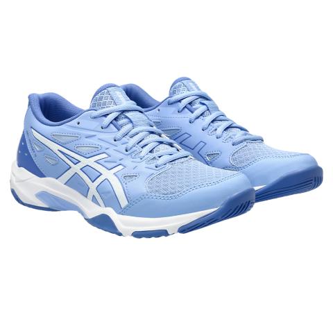 Chaussures Badminton Asics Gel Rocket 11 Femme Bleu clair/Blanc