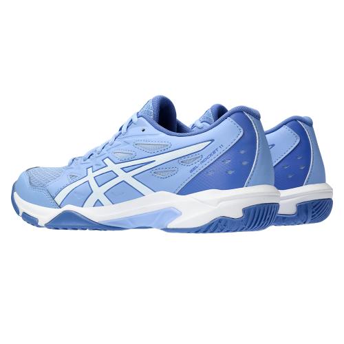 Chaussures Badminton Asics Gel Rocket 11 Femme Bleu clair/Blanc