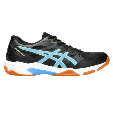 Chaussures Badminton Asics Gel Rocket 11 Homme Noir/Bleu