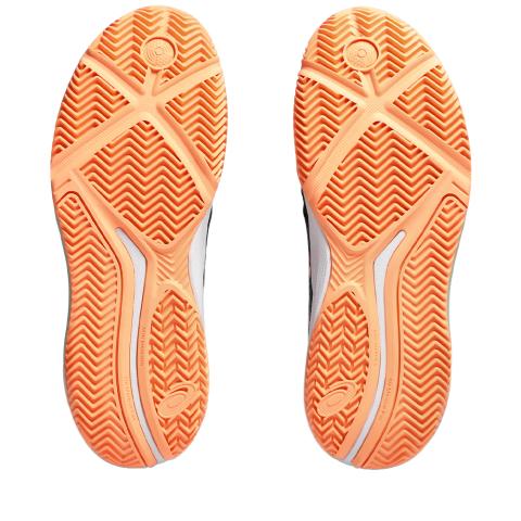 Chaussures Padel Asics Gel Challenger 14 Femme Noir/Orange/Vert