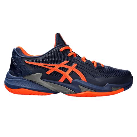 Chaussures Tennis Asics Court FF 3 Toutes Surfaces Homme Bleu/Orange