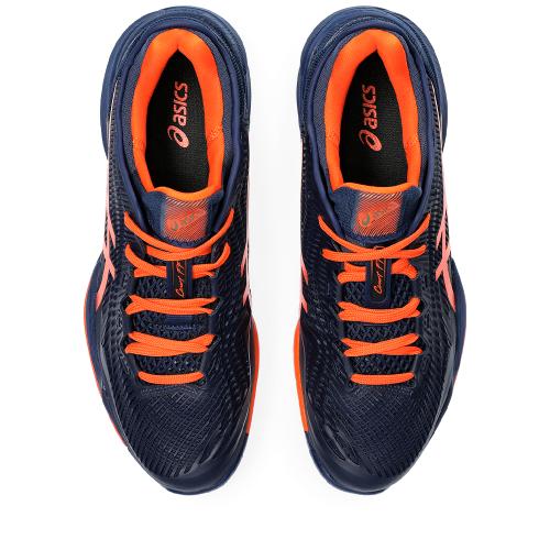 Chaussures Tennis Asics Court FF 3 Toutes Surfaces Homme Bleu/Orange