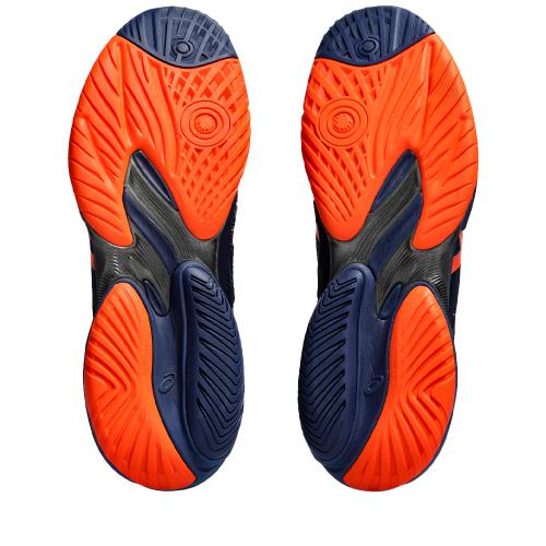 Chaussures Tennis Asics Court FF 3 Toutes Surfaces Homme Bleu/Orange