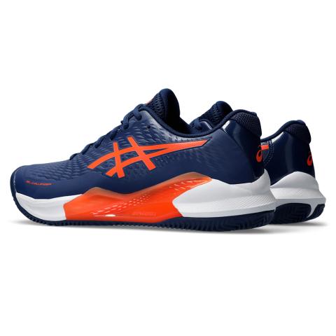 Chaussures Tennis Asics Gel Challenger 14 Terre Battue Homme Bleu/Orange