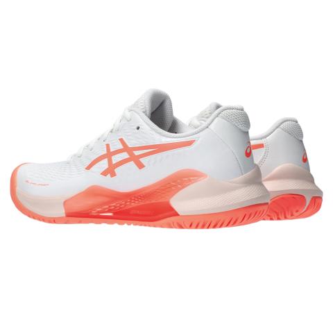Chaussures Tennis Asics Gel Challenger 14 Toutes Surfaces Femme Blanc/Orange