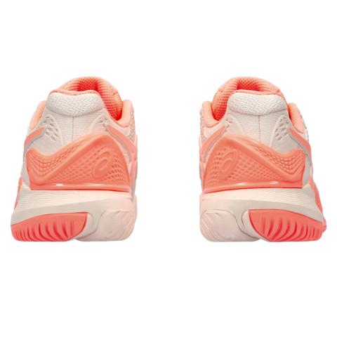 Chaussures Tennis Asics Gel Resolution 9 Toutes Surfaces Femme Rose/Orange