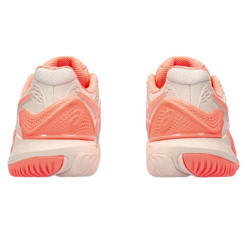 Chaussures Tennis Asics Gel Resolution 9 Toutes Surfaces Femme Rose/Orange