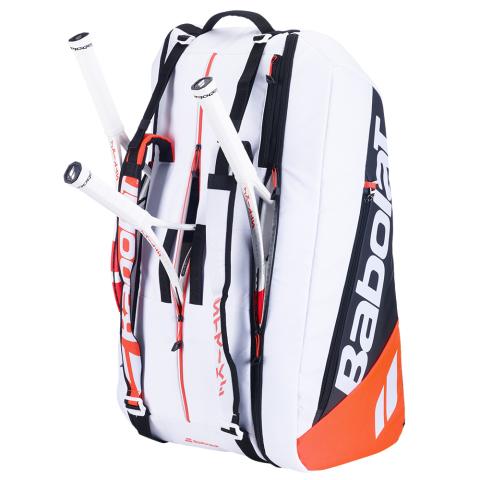 Thermo Babolat Pure Strike Blanc/Noir/Rouge x12