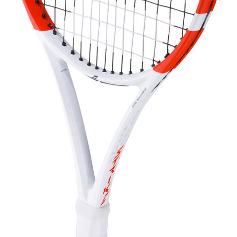 Raquette Tennis Babolat Pure Strike 100 Blanc/Rouge