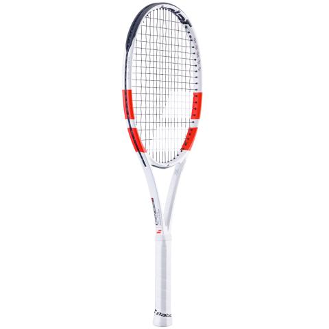 Raquette Tennis Babolat Pure Strike 100 Blanc/Rouge