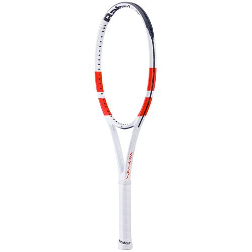 Raquette Tennis Babolat Pure Strike 100 Blanc/Rouge