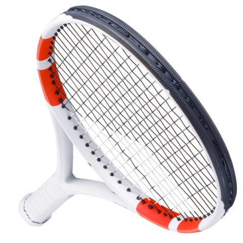 Raquette Tennis Babolat Pure Strike 100 Blanc/Rouge