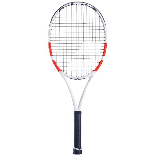 Raquette Tennis Babolat Pure Strike 100 16/20 Blanc/Rouge