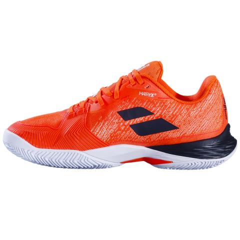 Chaussures Tennis Babolat Jet Mach 3 Terre Battue Homme Rouge/Blanc