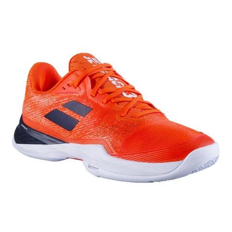 Chaussures Tennis Babolat Jet Mach 3 Terre Battue Homme Rouge/Blanc