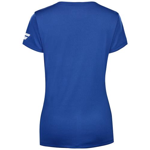 Tee-shirt Babolat Play 2.0 Fille Bleu Foncé