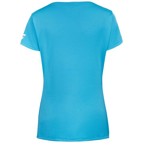 Tee-shirt Babolat Play 2.0 Femme Bleu Cyan