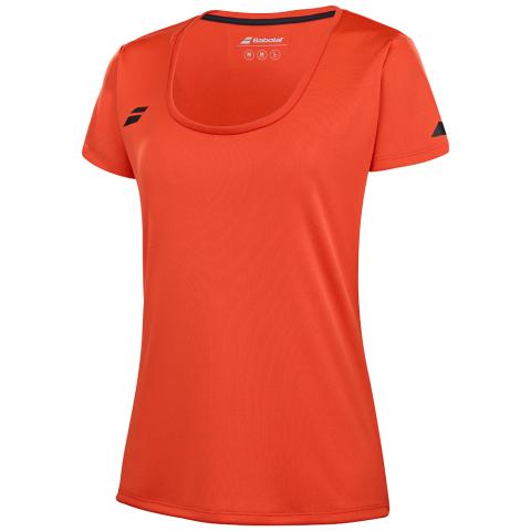 Tee-shirt Babolat Play 2.0 Femme Rouge