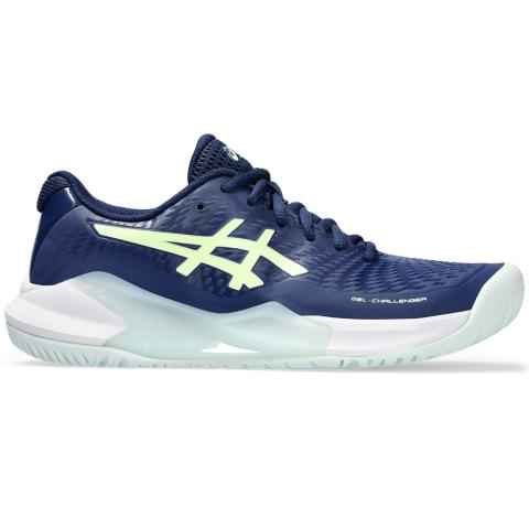 Chaussures Tennis Asics Gel Challenger 14 Femme Bleu Marine/Jaune