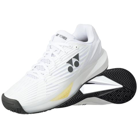 Chaussures Tennis Yonex Power Cushion Eclipsion 5 Homme Blanc